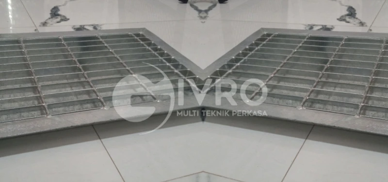 Steel Grating untuk Sistem Perangkap Air Hujan