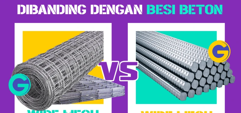 Keunggulan Wiremesh Dibanding Besi Beton